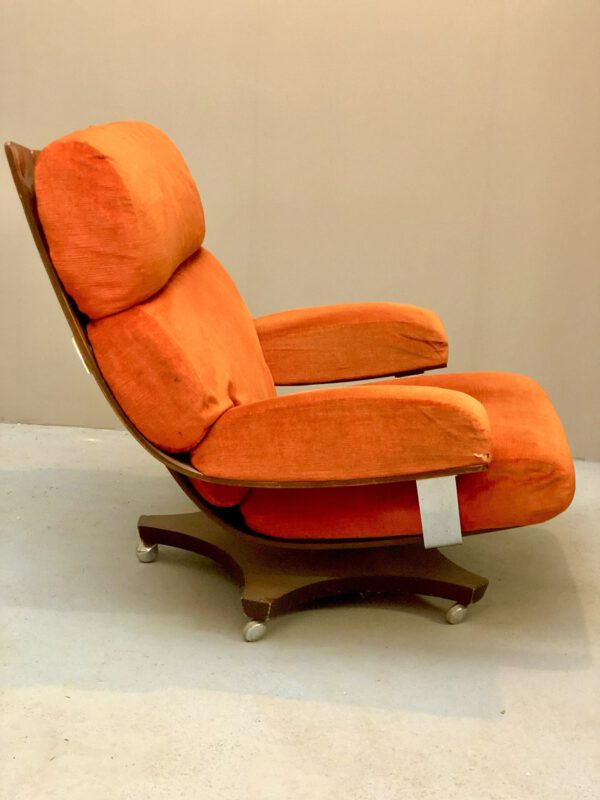 Seltener lounge Chair von Ib Kofod Larsen - 1960er Jahre, Dänemark - Image 9